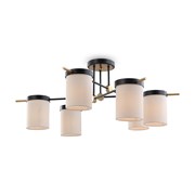 Freya Modern Потолочный светильник Черный FR5377CL-06B
