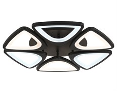 Ambrella Светильник потолочный светодиодный с пультом FA4495/6 BK черный 84W 4200K/3000K+6400K/6400K+3000K D450*80 (ПДУ ИК) FA4495