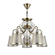 Freya Classic Driana Бронза Антик Потолочный светильник E14 40W FR2405-PL-05-BZ