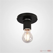 ImperiumLoft Потолочный светильник RH Utilitaire Socket Flushmount Black 123676-22