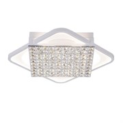 Ambrella Потолочный светодиодный светильник с пультом FA124 WH белый 104W 510*510*110 (ПДУ РАДИО 2.4) FA124