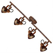 Lussole LOFT Металл Коричневый /  Металл Светильник настенно-потолочный GU10 5,5W GRLSP-9803