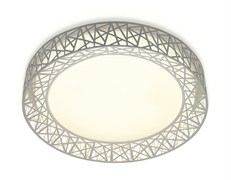 Ambrella Потолочный светодиодный светильник с пультом FF122 WH белый 72W D500*95 (ПДУ ИК) FF122