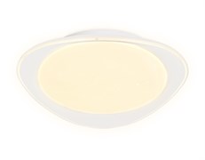 Ambrella light Светильник потолочный светодиодный с пультом FF44 WH белый 48W 450*460*70 (ПДУ ИК) FF44