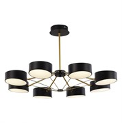 Evoluce SLE6005-402-08 светильник потолочный чёрный / чёрный LED 8*10W SLE6005-402-08