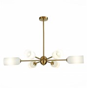 ST LUCE  SL1180.202.06 Люстра потолочная Золотистый/Белый E14 6*40W SL1180.202.06