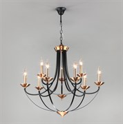 Eurosvet Подвесная люстра в стиле лофт 60098/9 черный a045217