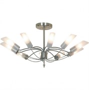 Lussole PROMO 2 Металл Никель /  Стекло Люстра E14 7W GRLSA-2813-10