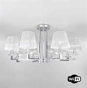 Eurosvet Потолочная классическая люстра 60125/8 хром Smart a053976