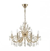 Odeon Light 4977/6 HALL ODL23 000 золотой/хрусталь Люстра E14 6*40W VERSIA 4977/6