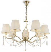 Freya Classic Madeline Латунь Люстра FR2019PL-07BS