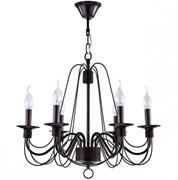 Freya Classic Velia Коричневый Люстра E14 60W FR2046-PL-06-BR