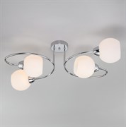 Eurosvet Потолочная люстра со стеклянными плафонами 30136/4 хром a052675