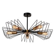Люстра потолочная черный бронзовый LSP-8796