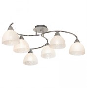 Lussole PROMO 2 Металл Хром /  Стекло Люстра E27 60W LSF-1603-06