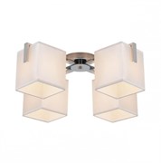 Citilux CL465141 Стенли Хром+Белый Светильник Люстра CL465141