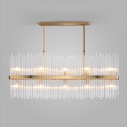 Eurosvet 486/10 Bogate's Подвесная люстра со стеклянным рассеивателем a065772