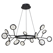 F-Promo 4252-15P, подвесная люстра, D740xH400/1100, 15xLEDx3W, 3825LM, 4000K, included 4252-15P