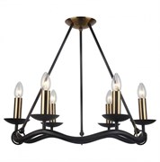 Lussole LGO Металл Коричневый / бронзовый Без плафона Люстра E14 GRLSP-0212