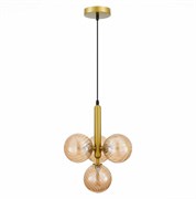 Evoluce SLE220323-04 люстра подвесная Золото/Янтарный G9 4*5W SLE220323-04