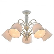 Lussole LGO Металл Белый /  Ткань Люстра E14 40W LSP-8062