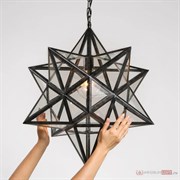 ImperiumLoft Люстра Black Star Clear Glass 50 см 101314-26