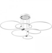 Lumion 5282/99CL LEDIO LN23 белый, хром Люстра потолочная LED 156W 9899Лм 3000-6000K с пультом ДУ 220V URSULA 5282/99CL