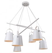 Lussole LGO Металл Белый /  Металл Люстра E14 40W LSP-8098