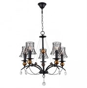 Lussole LGO Металл Черный /  Металл Люстра E14 40W LSP-8103