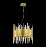 ST LUCE SL1633.203.08 Люстра подвесная Матовое золото/Матовое золото,Прозрачный E14 8*40W SL1633.203.08