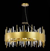 ST LUCE SL1633.203.16 Люстра подвесная Матовое золото/Матовое золото,Прозрачный E14 16*40W SL1633.203.16