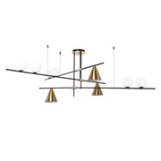 Arte Lamp A7029PL-9BK JACOB Люстра потолочная металл A7029PL-9BK