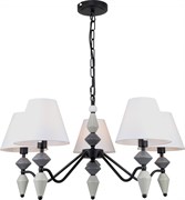 Люстра Rivoli Alisia 2096-305 5 х Е14 40 Вт классика Б0066427