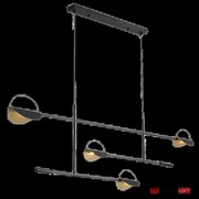 ImperiumLoft Люстра BOLIA LEAVES PENDANT black 144122-22