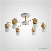 ImperiumLoft Люстра на штанге JX D78 White 101700-26