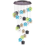 Lightstar 796289 Люстра CARAMELLO LED 28х6W 2700LM КОФЕЙНЫЙ/МУЛЬТИКОЛОР 3000K, шт 796289