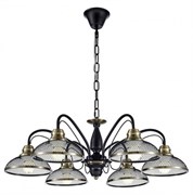 Lussole LGO Металл Черный / бронзовый Металл Люстра E27 10W GRLSP-9954