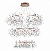 ST Luce SL379.203.486 Люстра подвесная Медный/Белый LED 486*0,5W 3500K SL379.203.486