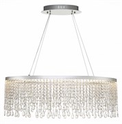 ST Luce SL6201.103.37 Люстра подвесная Серебристый/Прозрачный LED 1*37W 3000K/4000K/6000K SL6201.103.37