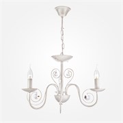 Eurosvet Люстра с двойным вариантом крепления 60018/3 белый с золотом 00000076611