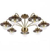 Evoluce SLE110102-07 люстра потолочная Античная бронза/Прозрачный E14 7*40W SLE110102-07