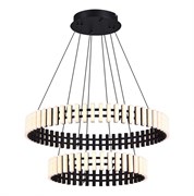 ST LUCE SL6203.403.65 Люстра подвесная Черный/Белый LED 1*65W 3000K SL6203.403.65