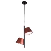 Lightstar 719223 Люстра CAPPE 2x40W GX53 ЧЕРНЫЙ/КРАСНЫЙ 719223