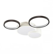 Lumion 5253/64CL LEDIO LN23 белый, черный Люстра потолочная диммир. с ДУ LED 64W 4224Лм 220V NORBERT 5253/64CL