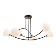 Люстра потолочная черный бронзовый LSP-8936