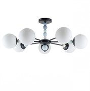 Lumion 6526/7C MODERNI LN23 101 чёрный Люстра потолочная E14 7*40W 220V SUNDAY 6526/7C