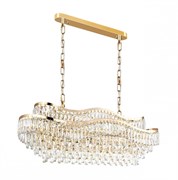 Odeon Light 5073/15 HALL (В 2-Х КОРОБКАХ) ODL24 505 золото/прозрачный/металл/хрусталь Люстра E14 15*40W WAYTA 5073/15