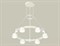 Ambrella Комплект подвесного светильника с акрилом XR92031200/6 SWH/FR белый песок/белый матовый GX53 (A9203, C9231, N8412) XR92031200 - фото 102138