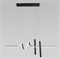 Eurosvet 90267/2 черный Подвесной светодиодный светильник в стиле минимализм a060617 - фото 102574