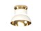 Ambrella Комплект накладного светильника XS8101061 SWH/PYG/CL белый песок/золото желоте полированное/прозрачный GX53 (N8909, C8101, N8144) XS8101061 - фото 103162